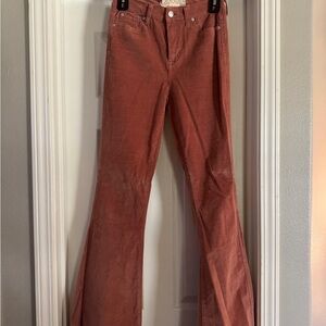 Altar'd State Rust Corduroy Pants